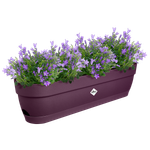 vibia campana trough 70cm porpora acero